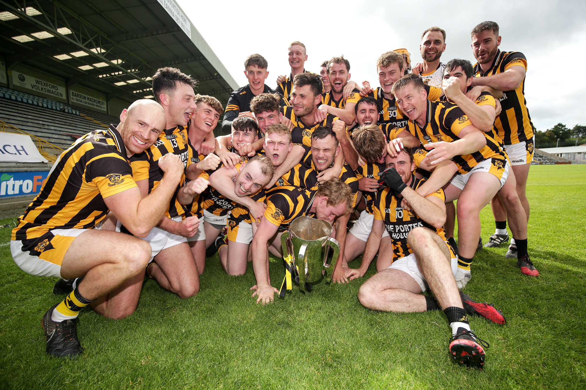 Silence is golden as Shelmaliers crowned Wexford champions in empty stadium