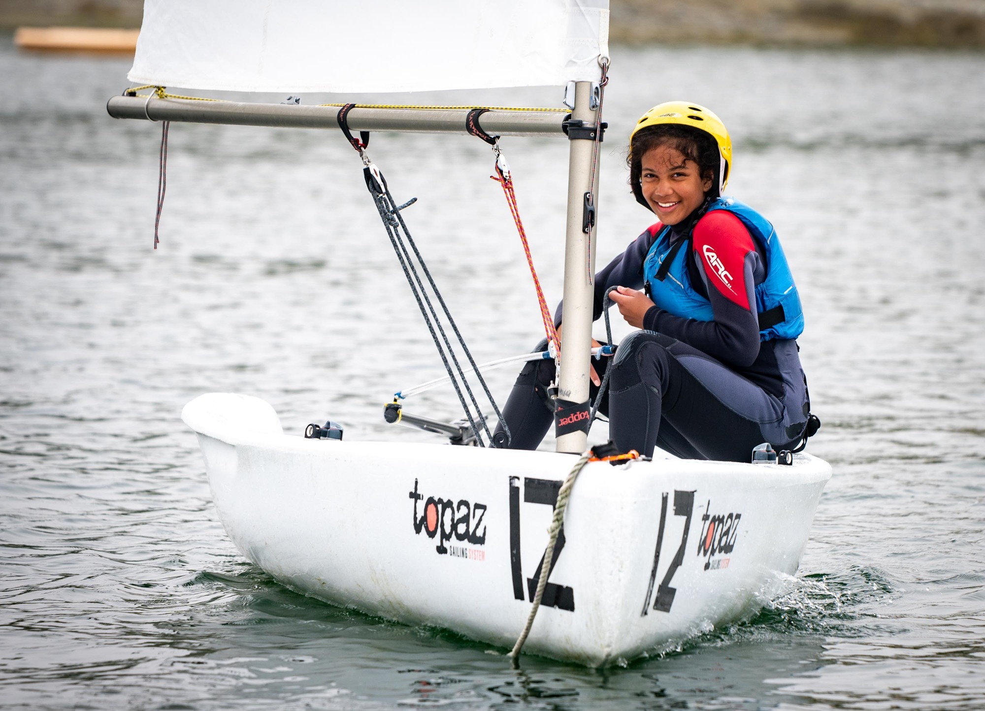 Children leave direct provision behind to make waves sailing