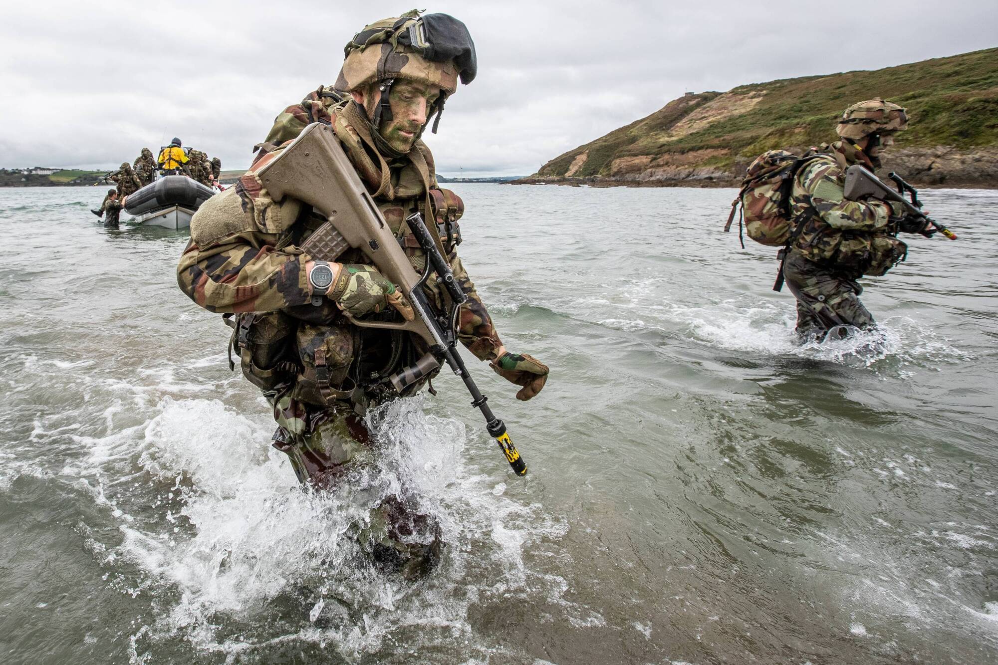 One of the toughest mental, physical and emotional tests of their army ...