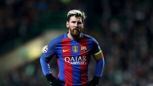 Lionel Messi has become disillusioned at Barcelona (Andrew Milligan/PA)