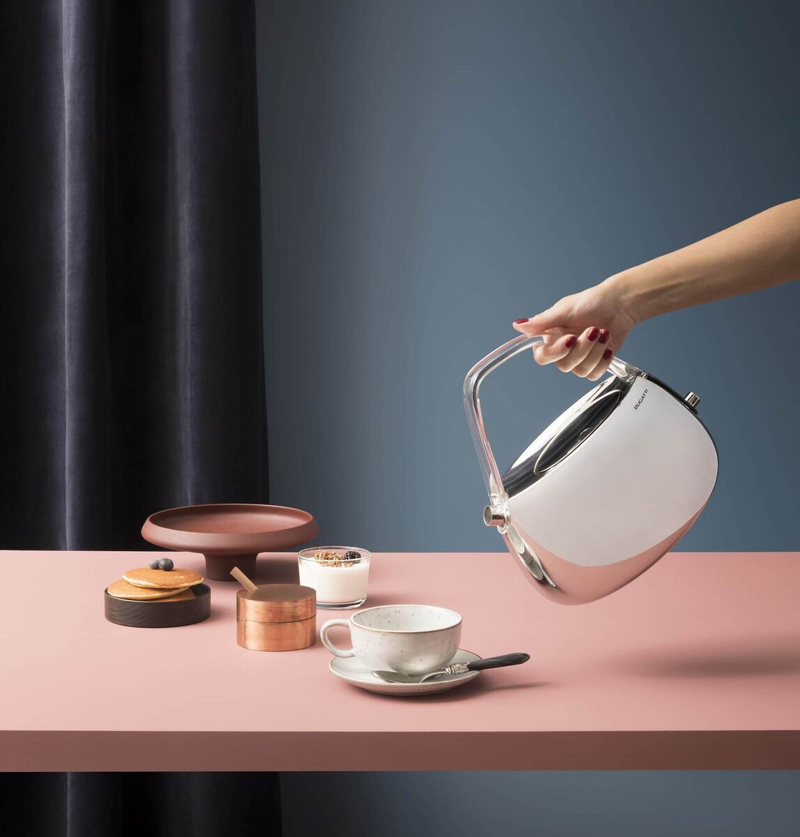 Casa Bugatti Jacqueline is  clever enough to heat the baby's bottle water, €368, amara.com