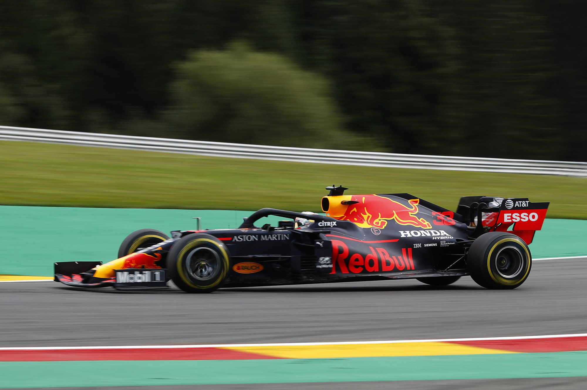 Max Verstappen fastest in Belgian Grand Prix second practice