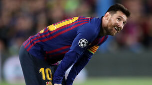 A number of GoFundMe pages have been launched since Messi announced he wants to leave Barcelona (Nick Potts/PA)