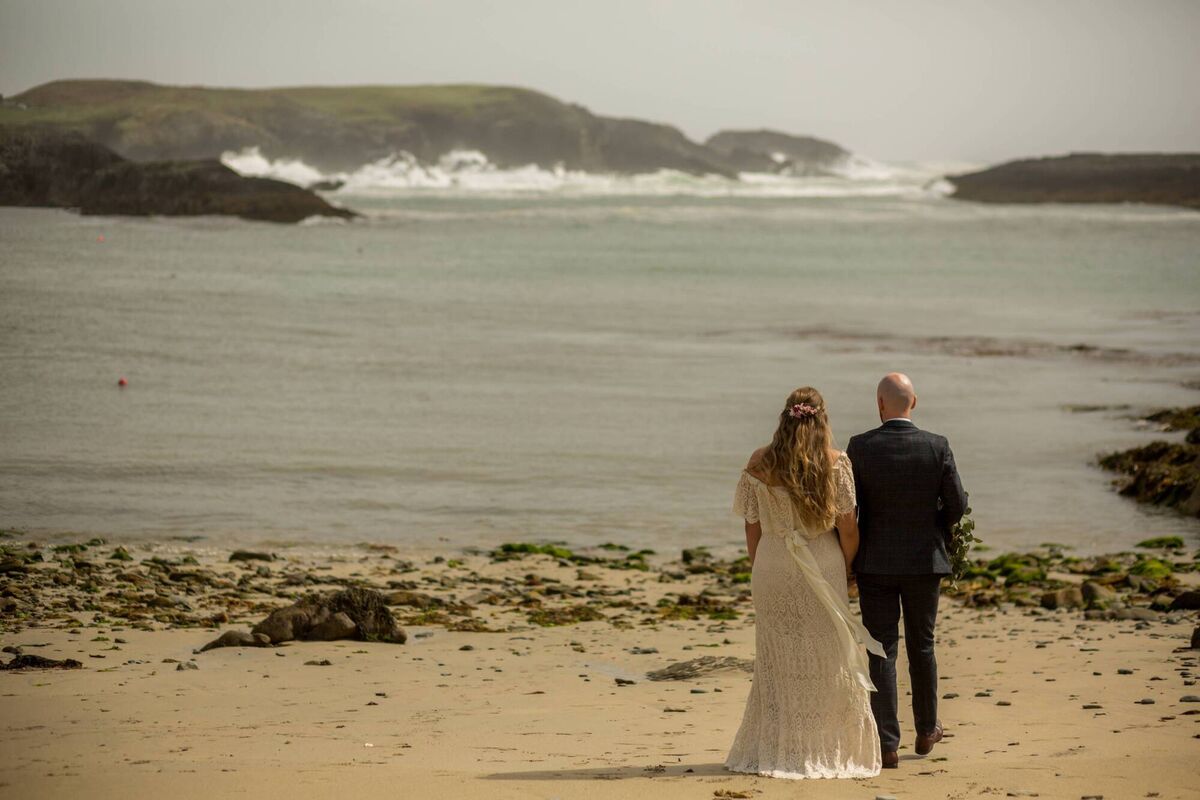 Cathy Reid and Martin Hurley at Galleycove Beach in Crookhaven. Cathy Reid and Martin Hurley at Galleycove Beach in Crookhaven.