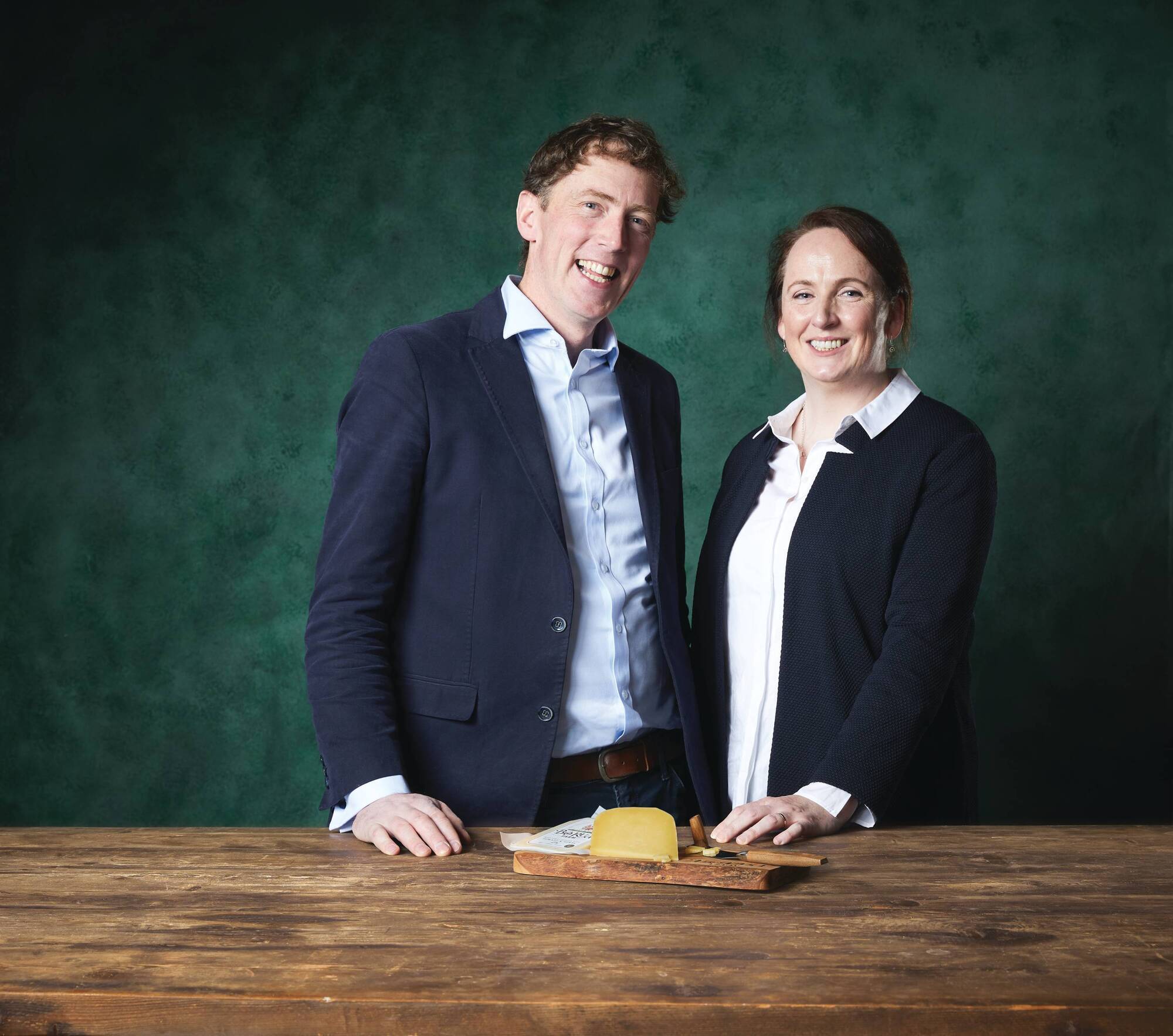 Tom and Norma Dinneen of Bó Rua Farm, Fermoy, Co. Cork