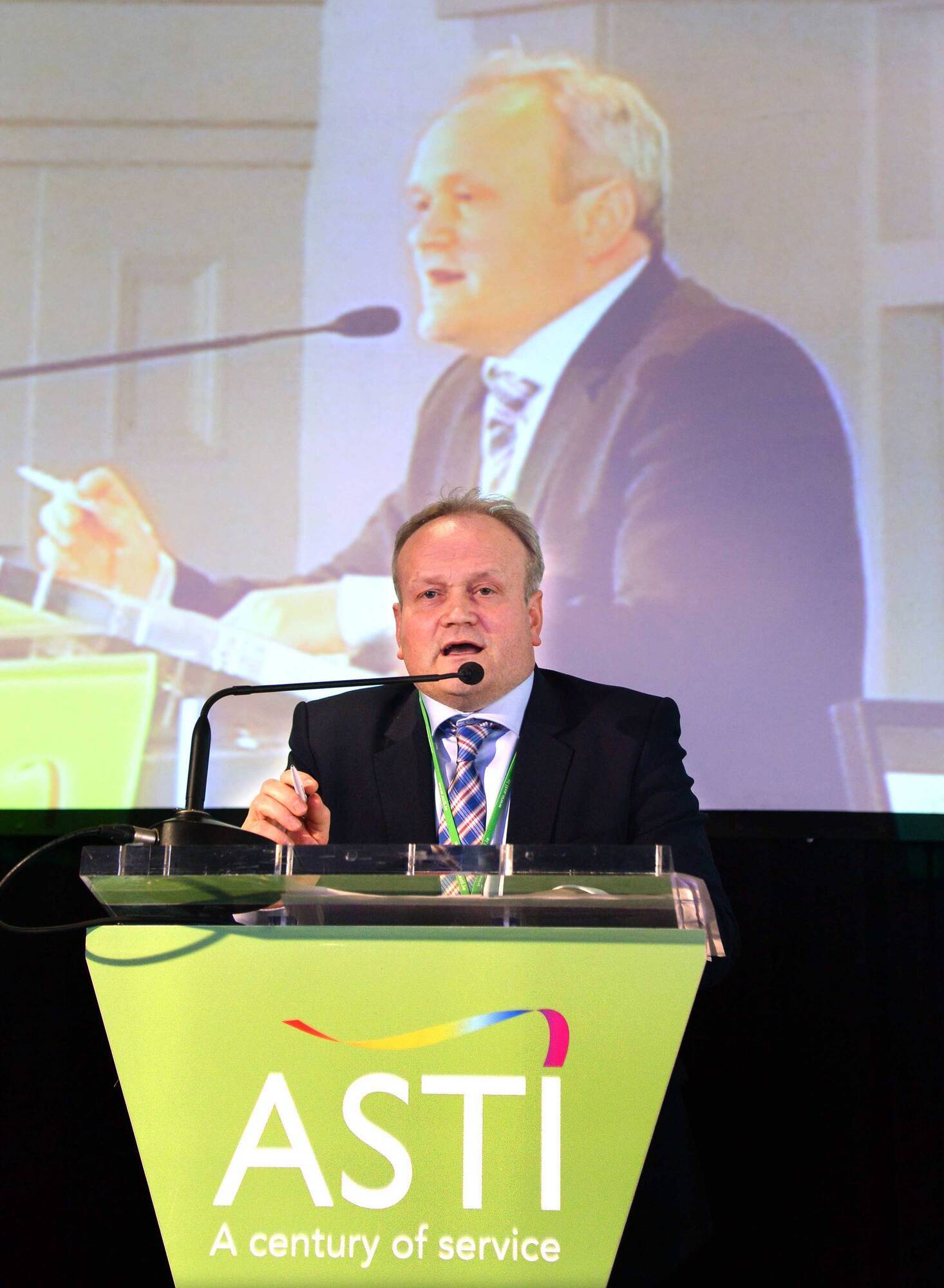 Kieran Christie, ASTI General Secretary. Picture: Denis Scannell 