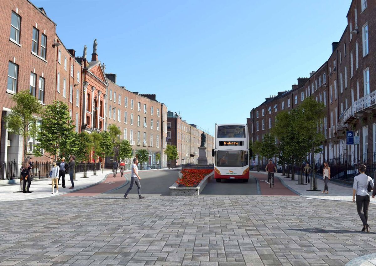 €405m will be spent on new bus infrastructure under the plan.