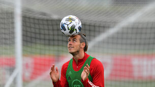 Gareth Bale is ready to represent Wales (Ben Birchall/PA)