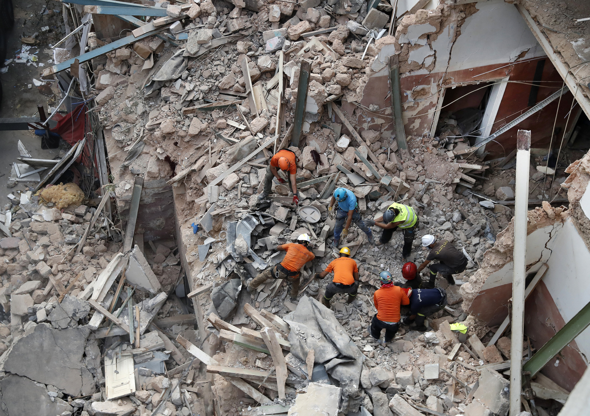 Search continues for possible survivor a month after massive Beirut blast