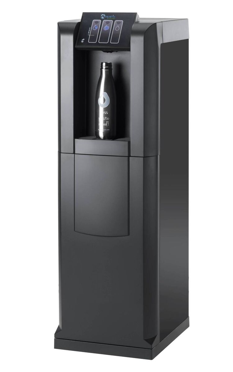 The Aquafria water dispenser. 