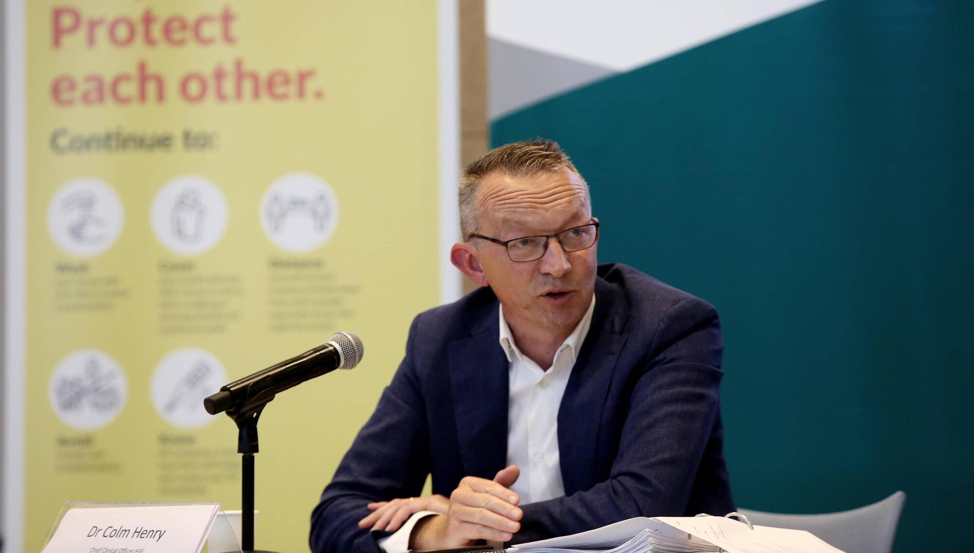 HSE Chief Clinical Officer Dr Colm Henry said the hospital system in Ireland cannot be "overwhlemed" this winter. Picture: Sam Boal/Rollingnews.ie