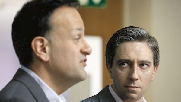 Taoiseach Leo Varadkar and Minister for Health Simon Harris.