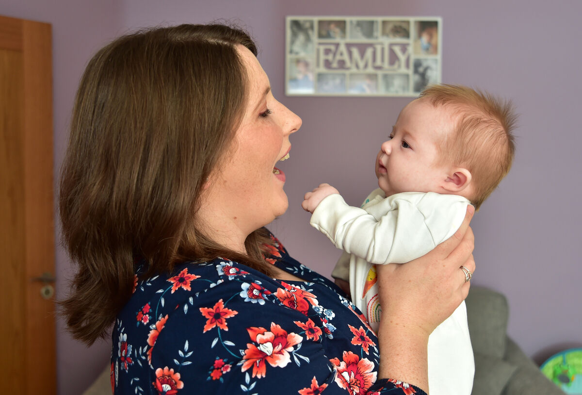  Linda Kelly said she didn't even get to say goodbye to her husband before she was moved back up to the ward following the birth of her daughter. Picture: Dan Linehan