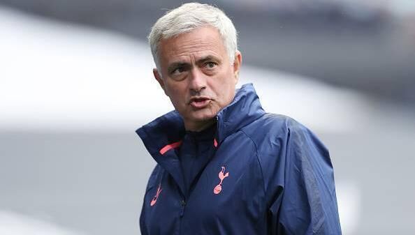Jose Mourinho during the pre-season friendly match between Tottenham Hotspur and Reading at Tottenham Hotspur Stadium on August 28. Picture: Tottenham Hotspur FC via Getty Images