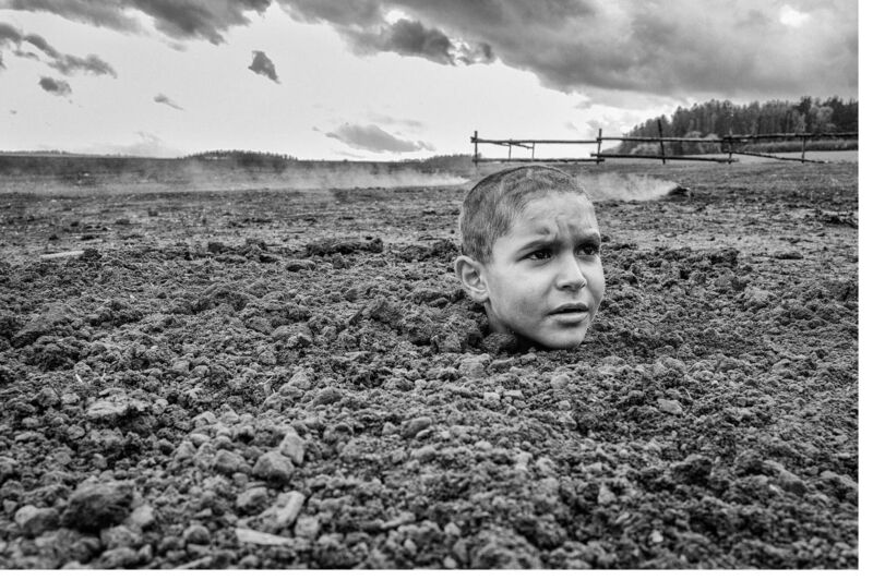 A scene from The Painted Bird. 