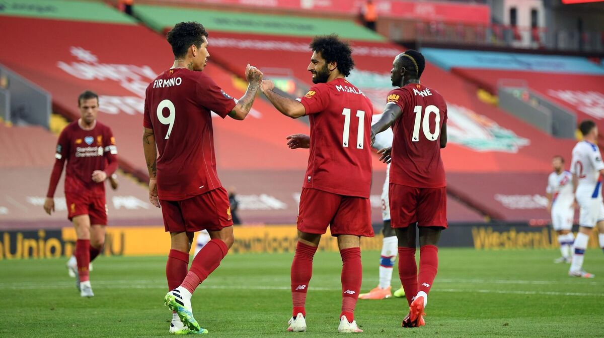 Liverpool’s front three of Salah, Mane and Firmino remain the best in the league