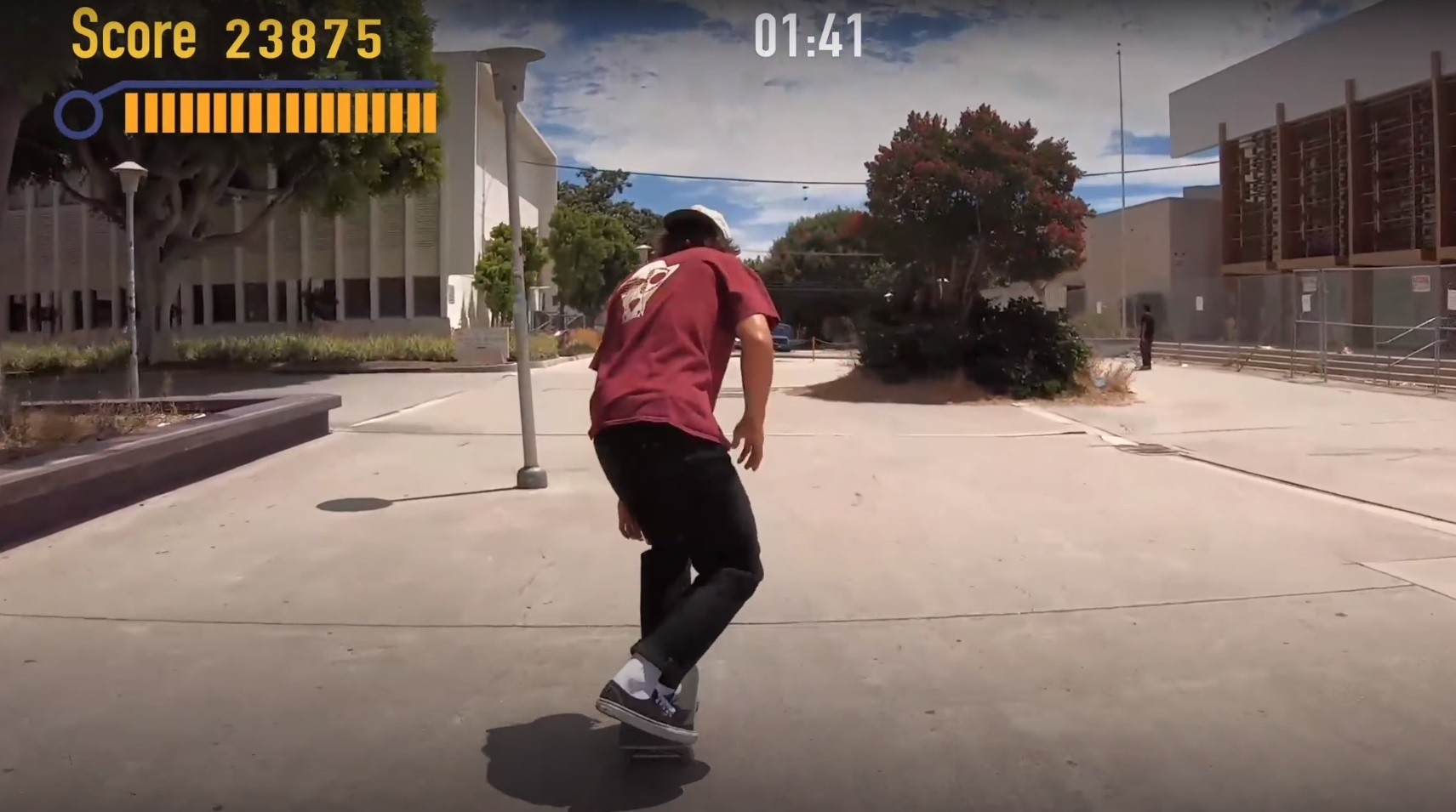 Tony Hawk fans recreate skateboard video game in real life