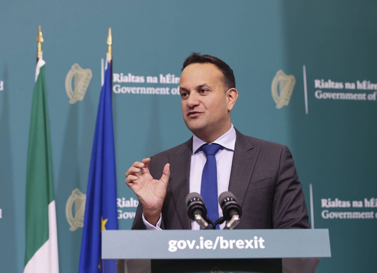 Leo Varadkar: 'A 10- or 20-fold increase in the incidence of the virus in Dublin in the space of a few weeks.' Picture: Julien Behal Photography. 