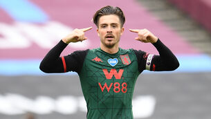 <p>Jack Grealish has committed his future to Aston Villa (Andy Rain/PA)</p>