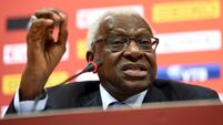 Lamine Diack file photo