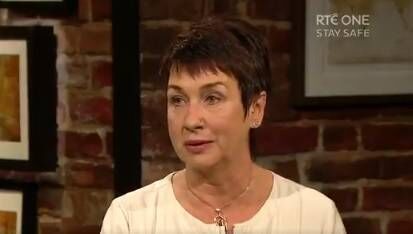 Majella Moynihan during a recent interview on The Late Late Show. Majella Moynihan during a recent interview on The Late Late Show.