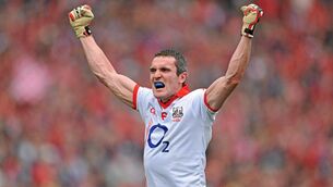 <p>PARADISE GAINED: Cork captain Graham Canty shows his delight after the final whistle in the 2010 All-Ireland SFC final. ‘It meant a lot and it was great to win it, but to a certain extent it moves on quickly, and you have to go hard again the following year,’ he says. <span class="contextmenu emphasis CaptionCredit">Picture: David Maher/Sportsfile</span>
            </p>