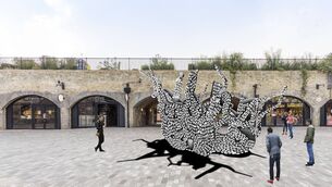 <p>French designer Marlene Huissound was commissioned by the London Design Festival to make Unity, an installation open to the public at Coal Drops Yard, King's Cross.</p>