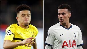 <p>Jadon Sancho and Dele Alli figure in today’s transfer gossip (Adam Davy/Adam Davy/PA)</p>