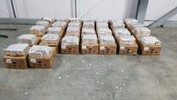 Cocaine worth up to €108 million seized in England