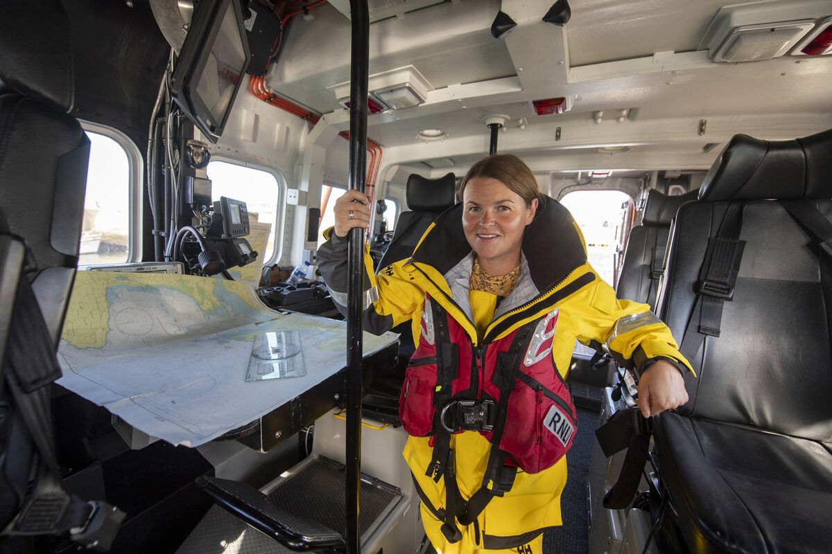 RNLI volunteers like Denise Lynch can be called out any time day or night. Photo: Domnick Walsh RNLI volunteers like Denise Lynch can be called out any time day or night. Photo: Domnick Walsh