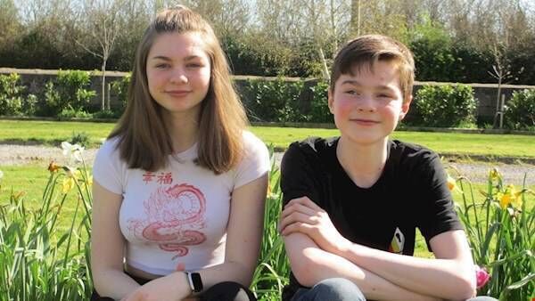 Aedin and Orran Would, who both have Type 1 Diabetes and for whom each mealtime involves a lot careful measurement.