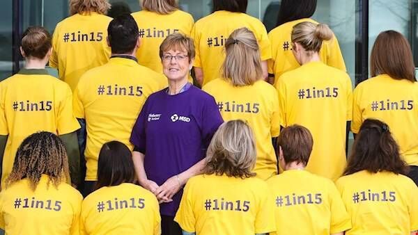 Dr Anna Clarke of Diabetes Ireland helping to raise awareness that one in every 15 people in Ireland has Diabetes. Ireland is in the top 25% worldwide for Type 1 Diabetes from an incidence perspective, behind Finland, Sweden, the UK and Norway.