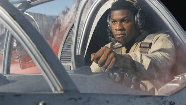 John Boyega as Finn in Star Wars: The Rise of Skywalker.