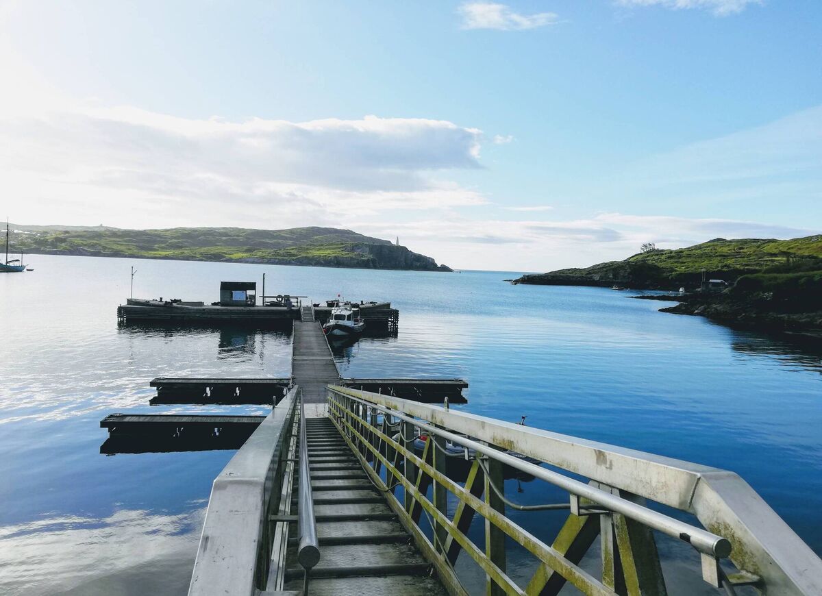 The marina on Sherkin.