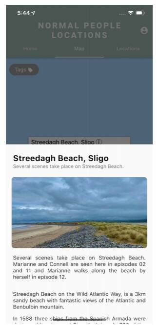 Information on locations' history and locality is available. Information on locations' history and locality is available.