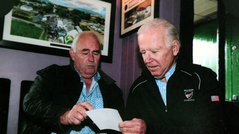 Joe Biden makes play for Irish-American vote
