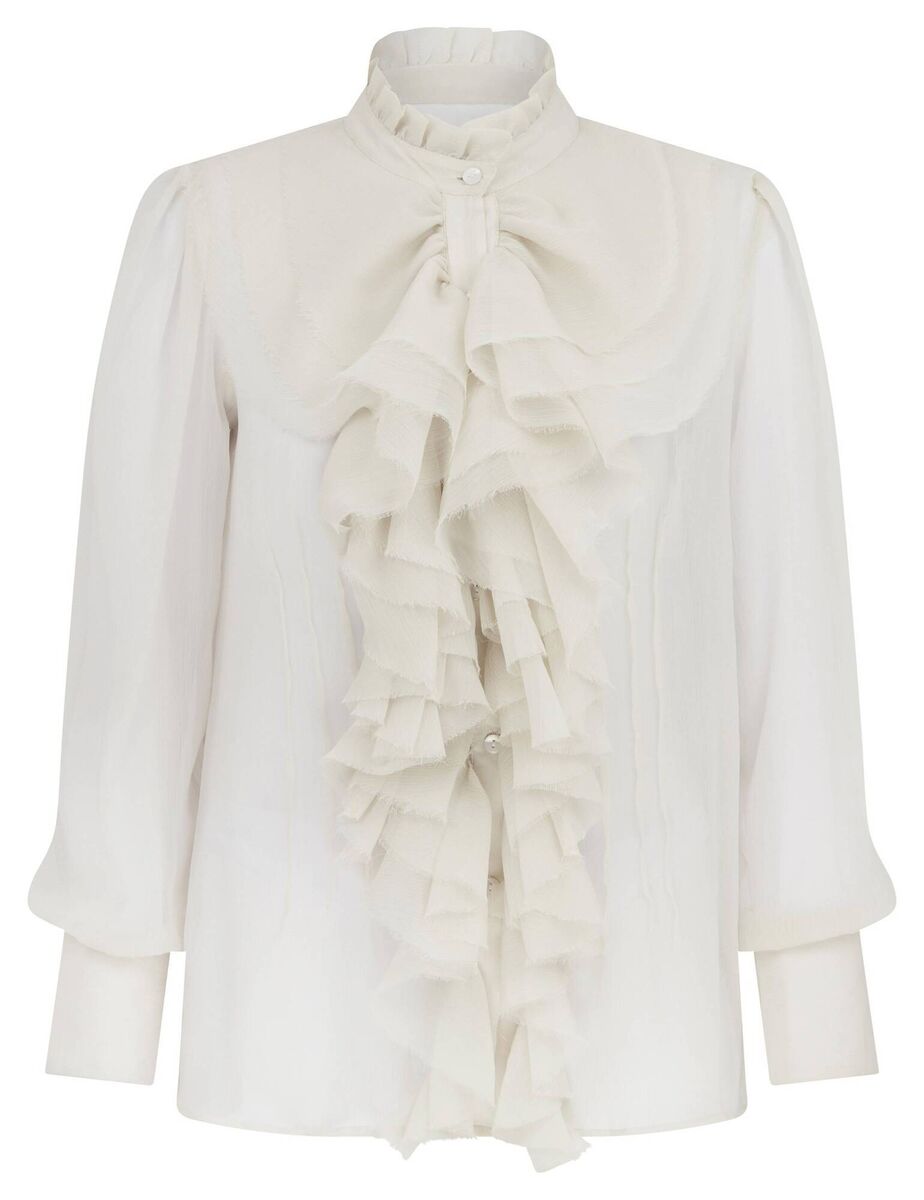 Cream blouse, €50, River Island Cream blouse, €50, River Island