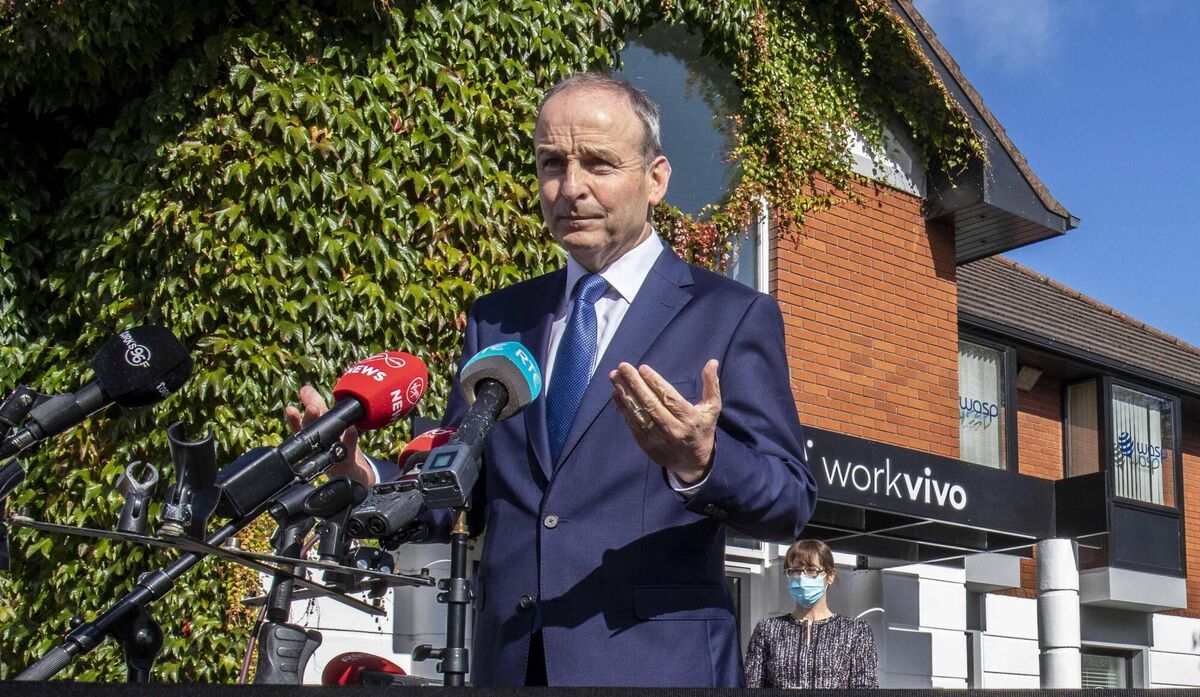Taoiseach Micheál Martin. 
