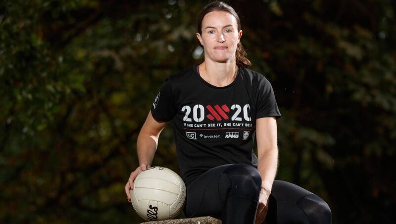 The 20x20 movement chose Dublin’s Sinead Aherne to be one of their ambassadors. Picture: INPHO/James Crombie