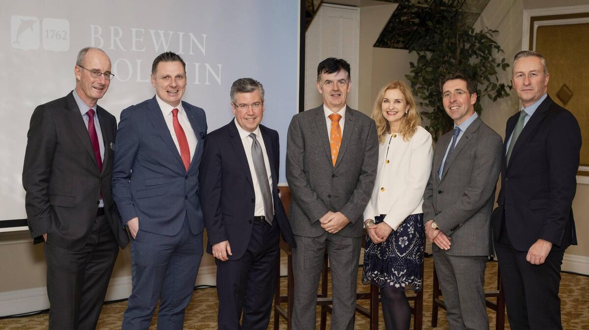 Brewin Dolphin's team, delivering impeccable financial advice to clients throughout Munster.