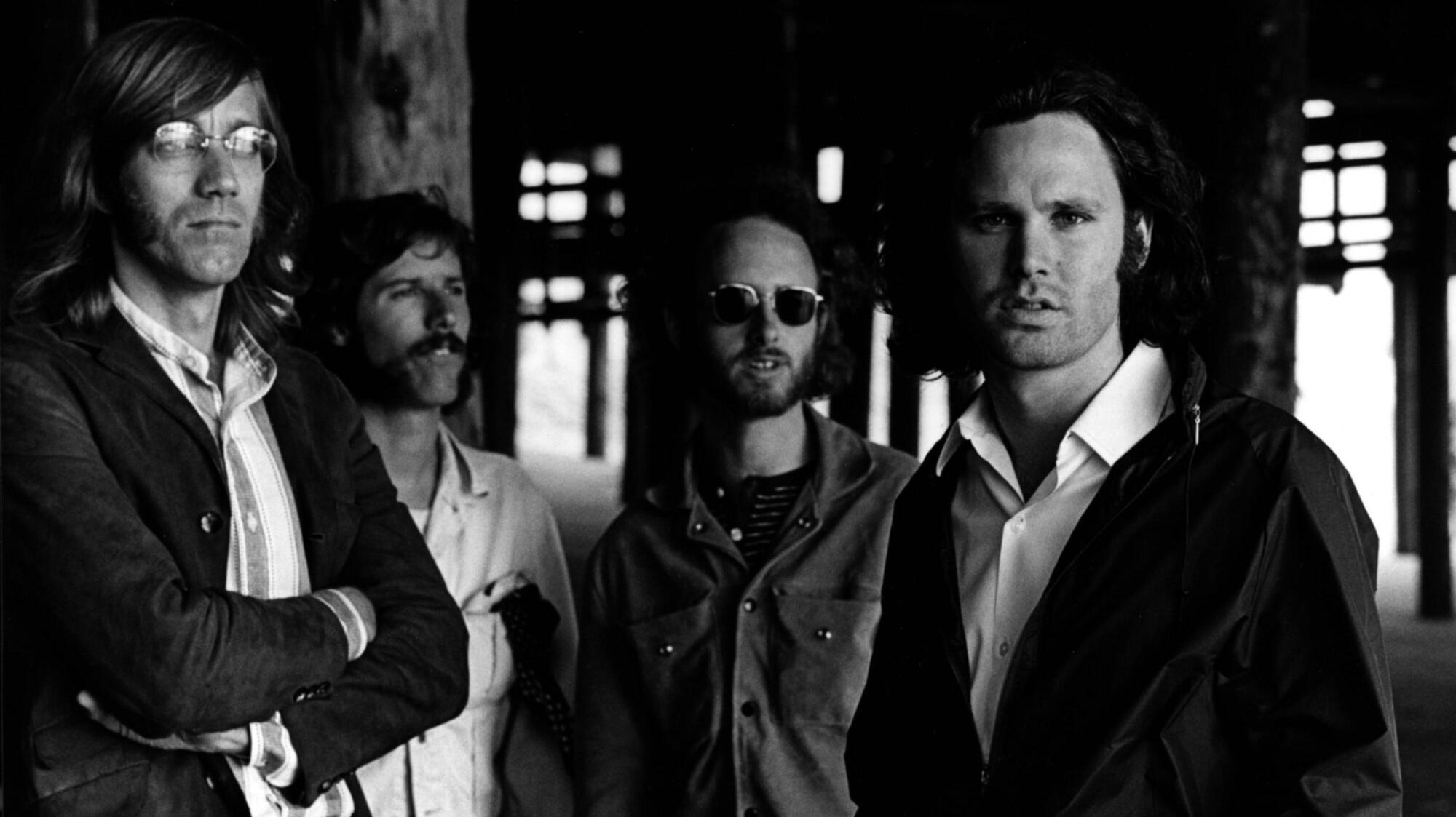 The Doors have just re-released Morrison Hotel: Ray Manzarek, John Densmore, Robby Krieger, and John Densmore