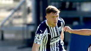 <p>West Bromwich Albion's Dara O'Shea: 'John (O'Shea) is doing great things as a coach but overall, he’s just a good guy. If any of us can do what he did in the game, we’ll be very lucky'. Picture: Rui Vieira</p>