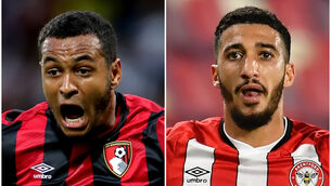 <p>Josh King and Said Benrahma (Nick Potts/Glyn Kirk/PA)</p>