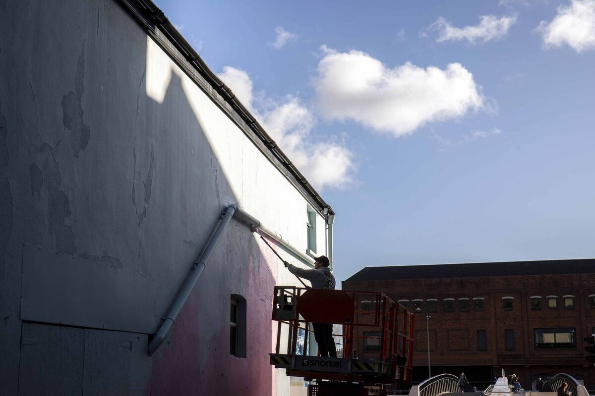 Artist Shane O’Driscoll.