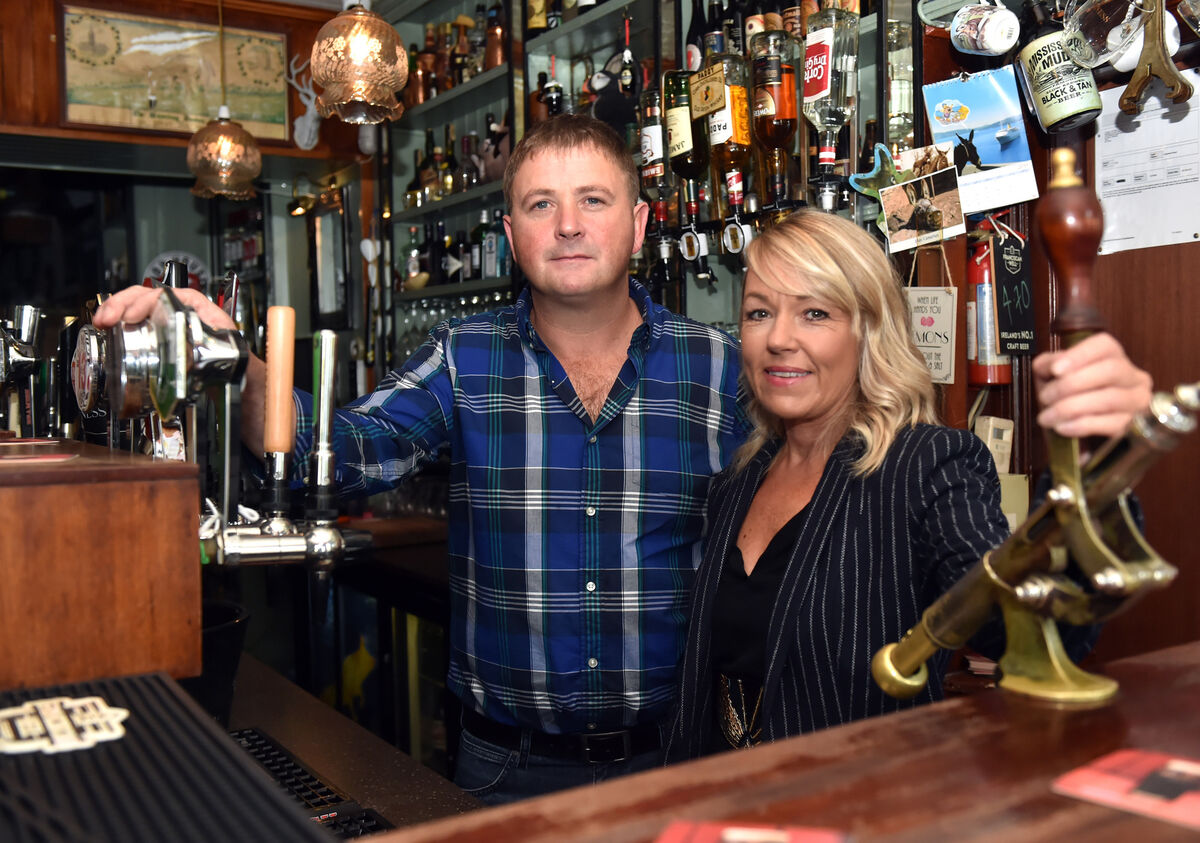 Killian Tighe was an oyster farmer before he became the publican of The Roaring Donkey pub in Cobh with his wife Joanne. Picture: Eddie O'Hare