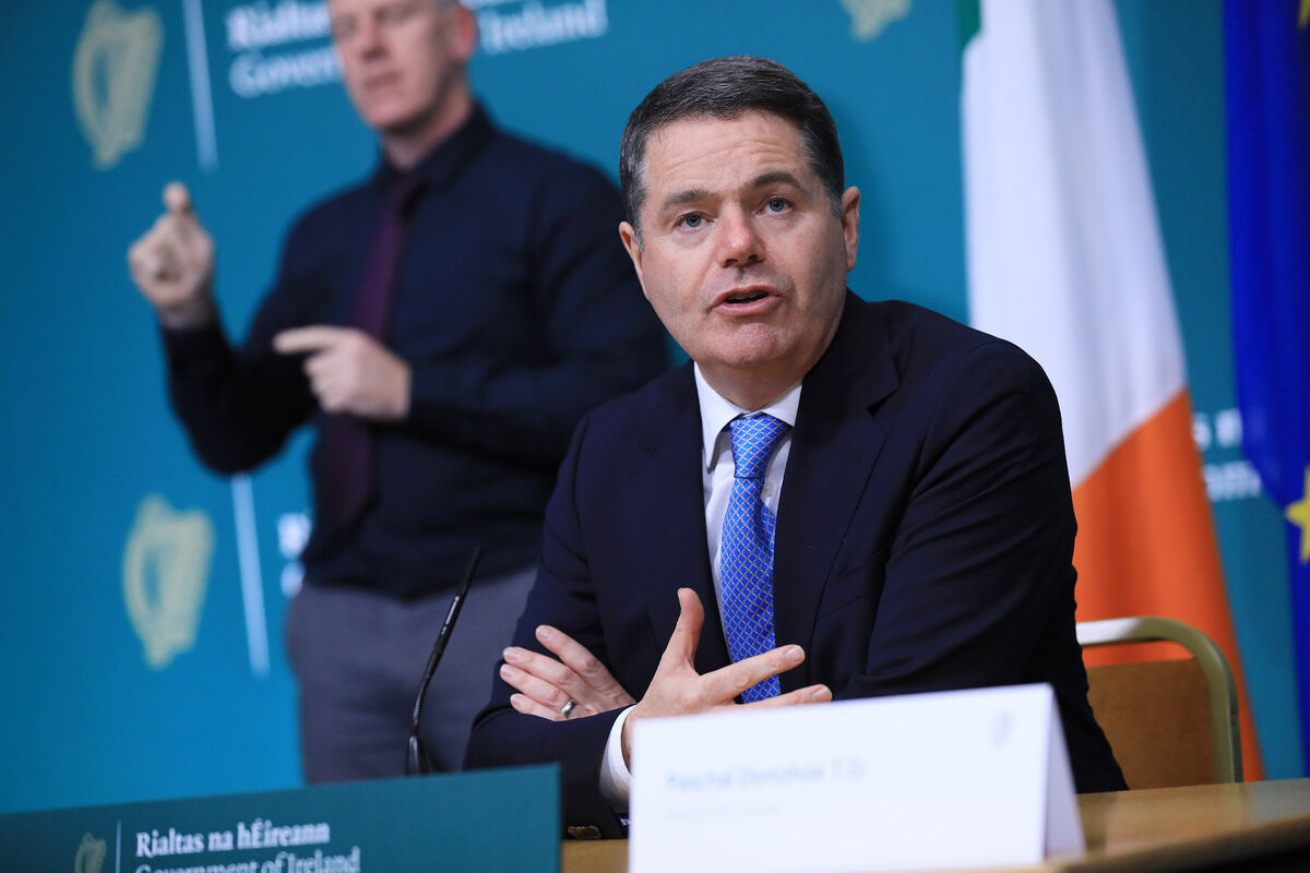 Finance Minister, Paschal Donohoe. Picture: Julien Behal