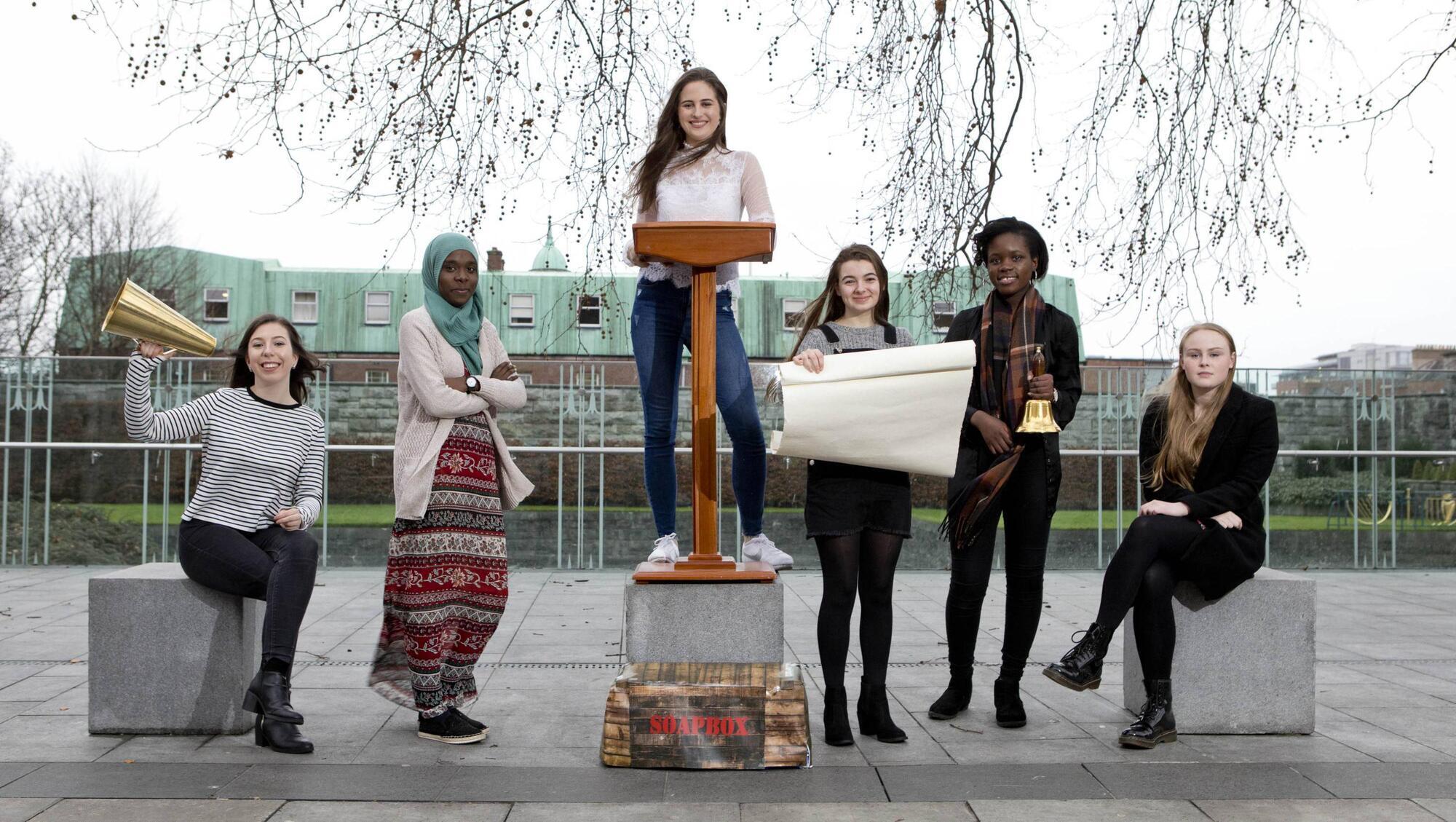 Cork school students speak out for national speech writing competition