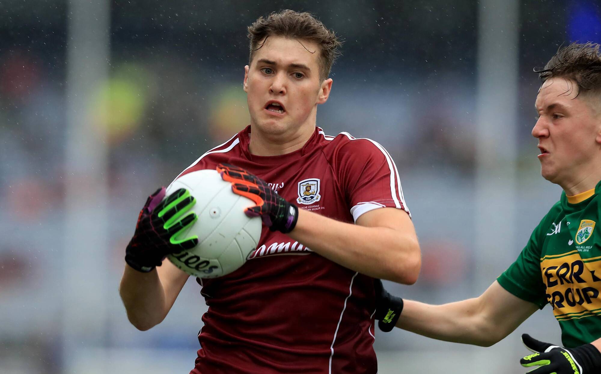 Son of two-time All-Ireland finalist with Mayo leads the Galway attack on Sunday - with his father's support