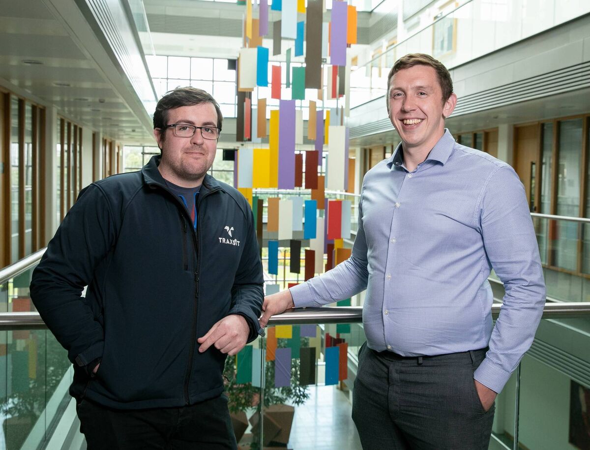 Conor Walsh (23) and Luke O’Mahony (27) created Traxsit, with the help of Ignite at UCC. Conor Walsh (23) and Luke O’Mahony (27) created Traxsit, with the help of Ignite at UCC.