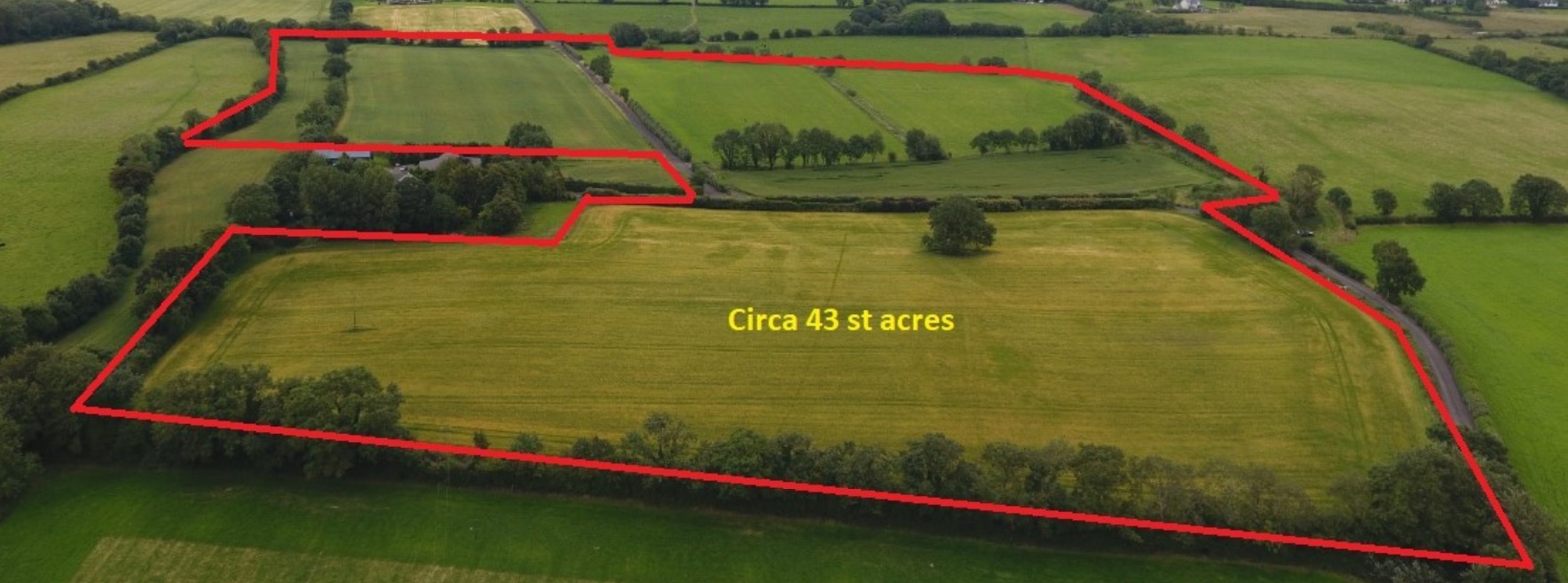 43-acre arable holding near Adare and Limerick pitched at €10,000 per  acre